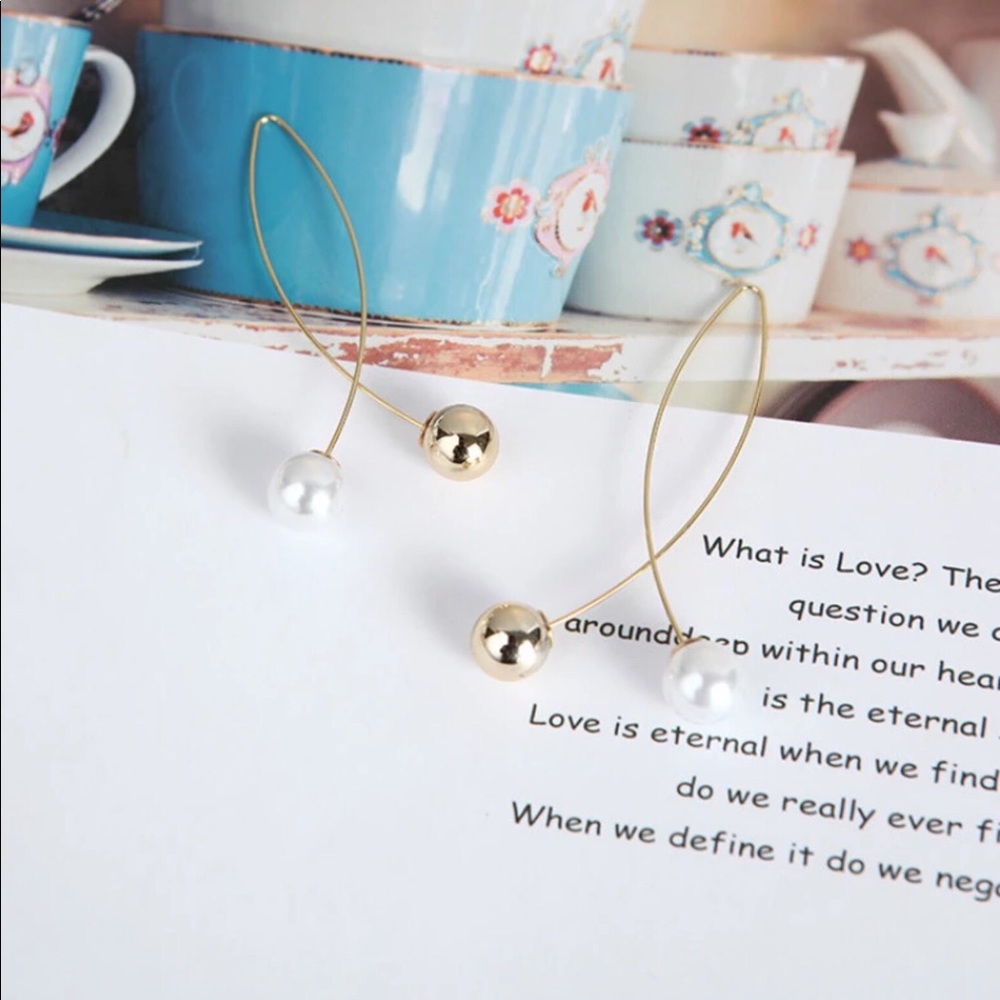 🌺GOLD CUTE & ROMANTIC DROP EARRINGS